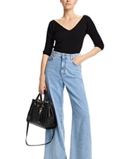 GUESS CRESIDIA II Sac à main avec bandoulière logo noir - Sacs pour Femme - 6