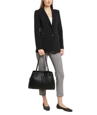 COCCINELLE CHARA Sac à bandoulière en cuir Noir - Sacs pour Femme - 4