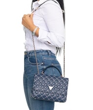 GUESS CRUISE  Mini sac à bandoulière / sac à bandoulière bleu marine/blanc - Sacs pour Femme - 4