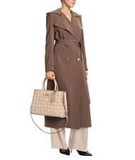 GUESS SILIA 2 Sac fourre-tout avec bandoulière logo des biscuits - Sacs pour Femme - 6