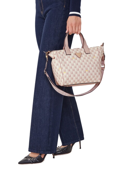 FOLLIE Sac fourre-tout imprimé logo Jet Set logo rougir - Sacs pour Femme