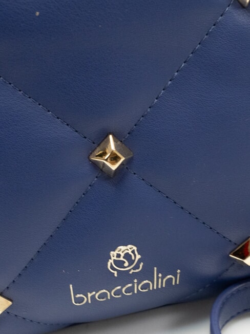 QUILT Sac &agrave; main avec bandouli&egrave;re bleu - Sacs pour Femme