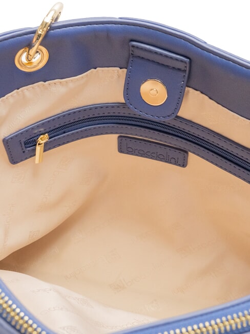 QUILT Sac &agrave; main avec bandouli&egrave;re bleu - Sacs pour Femme