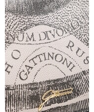 GATTINONI PLANETARIUM Sac transformable avec rabat monochrome gris clair/noir - Sacs pour Femme - 3