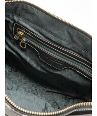 GATTINONI PLANETARIUM Sac bandoulière à rabat monochrome gris clair/noir - Sacs pour Femme - 5