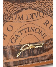 GATTINONI PLANETARIUM Sac bandoulière à rabat bronzage monochrome - Sacs pour Femme - 3