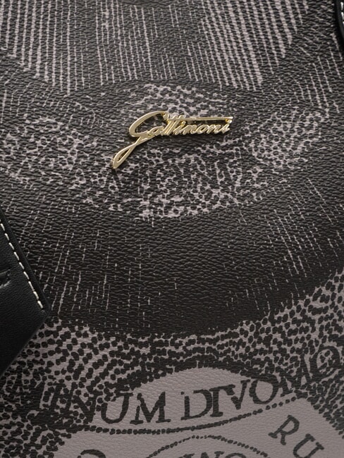 PLANETARIUM Sac à provisions monochrome gris clair/noir - Sacs pour Femme