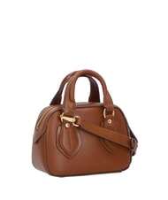 THE BRIDGE DAPHNE Mini sac de coffre en cuir MARRON - Sacs pour Femme - 3