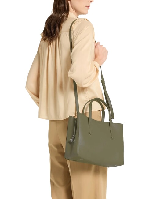 SWAP Sac en cuir avec bandoulière vert laurier - Sacs pour Femme