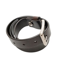 CERRUTI BUCKLE ceinture en cuir tête - Ceintures - 3