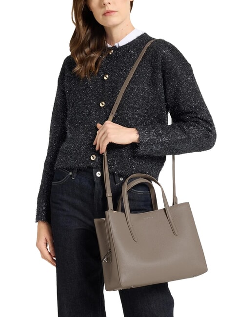 SWAP Sac en cuir avec bandoulière taupe chaud - Sacs pour Femme