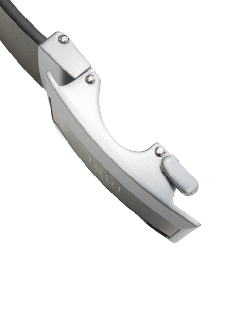 1881 Ceinture en cuir double face noir/marron foncé - Ceintures