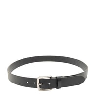 CERRUTI LOGO EMBOSSED Ceinture en cuir raccourcissable bleu - Ceintures - 2