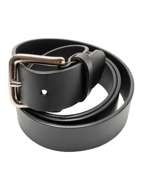 LOGO EMBOSSED Ceinture en cuir raccourcissable bleu - Ceintures