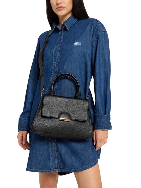 TALEA Mini sac porte-documents en cuir Noir - Sacs pour Femme