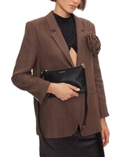 COCCINELLE BEST CROSSBODY Mini-sac en cuir Noir - Sacs pour Femme - 4