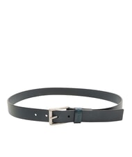 CERRUTI BUCKLE ceinture en cuir bleu - Ceintures - 2