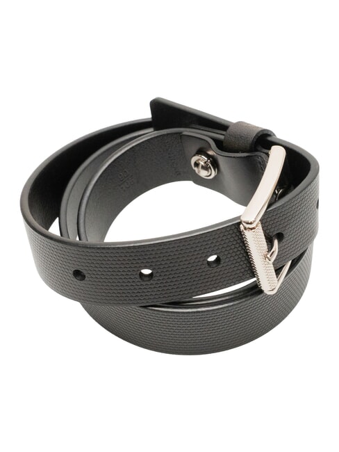BUCKLE ceinture en cuir noir - Ceintures
