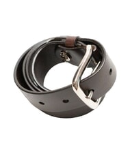 CERRUTI LOGO EMBOSSED Ceinture en cuir raccourcissable t&ecirc;te - Ceintures - 3