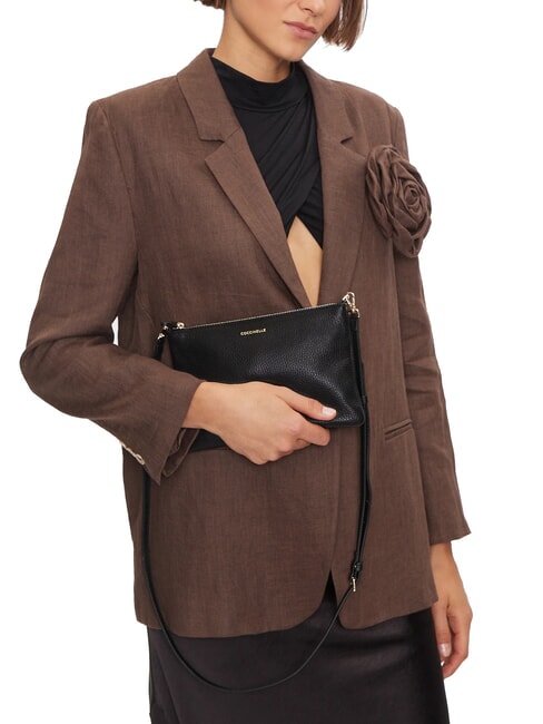 BEST CROSSBODY Mini-sac en cuir pulpe rose - Sacs pour Femme