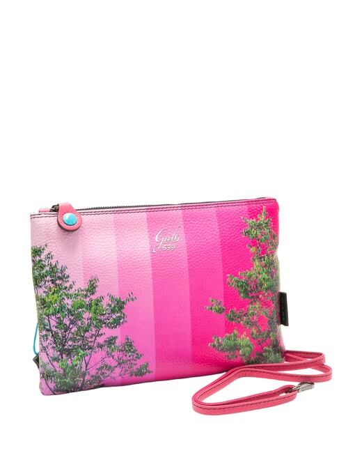 BEYONCE pochette en cuir nuances de rose - Sacs pour Femme