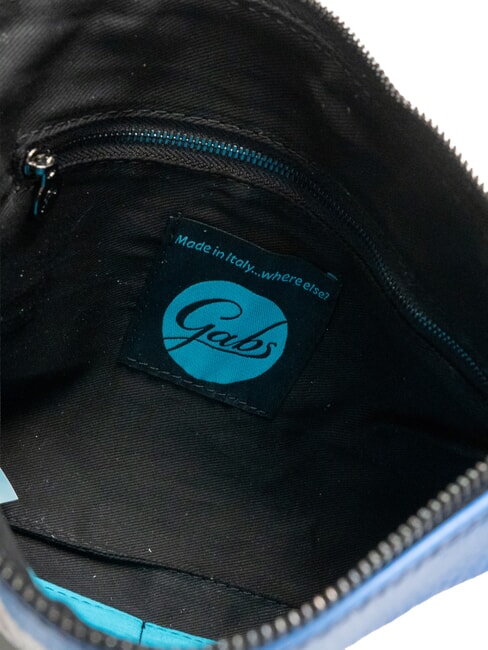 BEYONCE pochette en cuir porte bleue - Sacs pour Femme