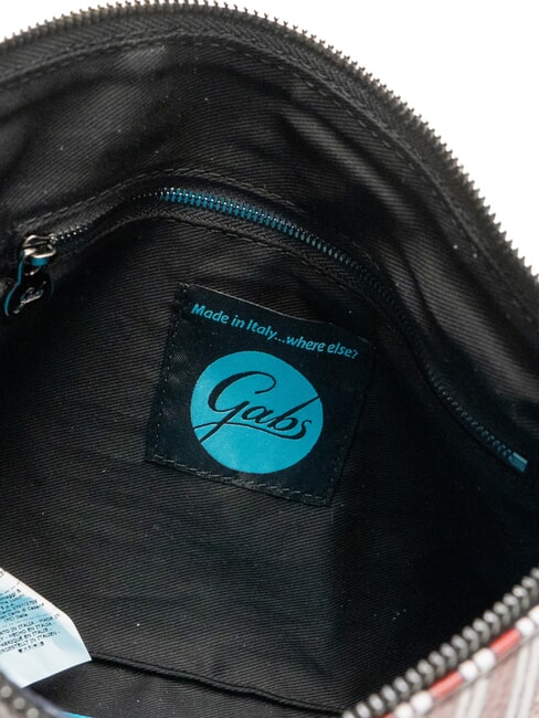 BEYONCE pochette en cuir lignes de feu + encre bleue - Sacs pour Femme