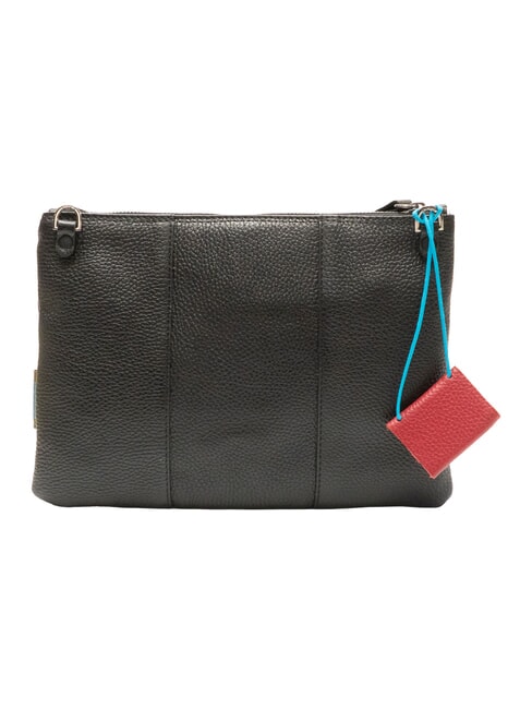 BEYONCE pochette en cuir tons de pierre violette - Sacs pour Femme