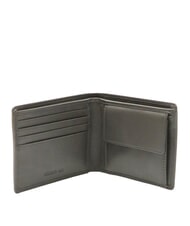 CERRUTI RAUL Portefeuille porte-monnaie en cuir gris - Portefeuilles Homme - 2