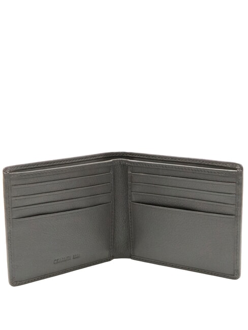 RAUL Portefeuille en cuir 8cc gris - Portefeuilles Homme