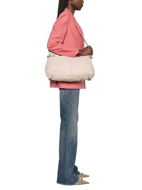 ABIGAIL Sac port&eacute; &eacute;paule croissant rosaces - Sacs pour Femme