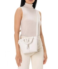 COCCINELLE FLORES Petit sac fourre-tout en cuir martel&eacute; CUIR - Sacs pour Femme - 5