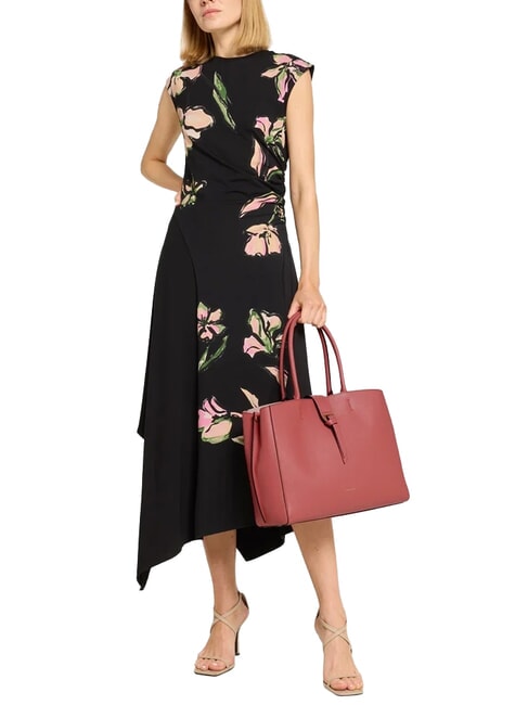 ALBA Sac bandoulière en cuir martelé pot - Sacs pour Femme