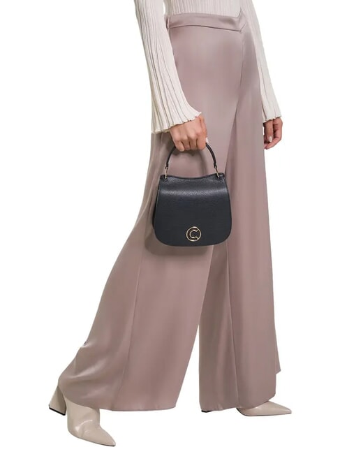 LEILANI Sac à main en cuir avec bandoulière myrtille - Sacs pour Femme