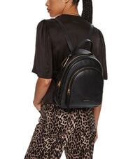 COCCINELLE MALORY  Sac &agrave; dos en cuir Noir - Sacs pour Femme - 4