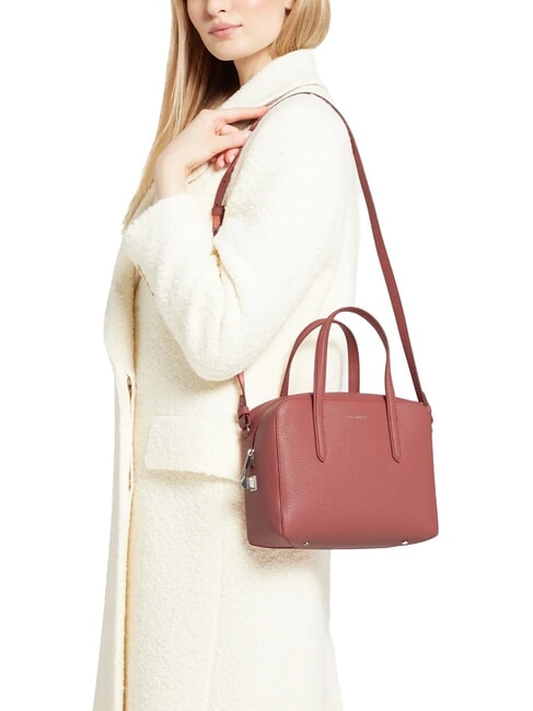 SWAP Sac cartable en cuir martelé pot - Sacs pour Femme