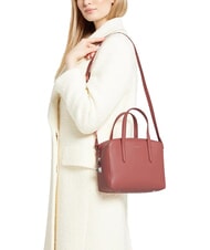 COCCINELLE SWAP Sac cartable en cuir martelé pot - Sacs pour Femme - 4