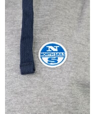 NORTH SAILS PATCH Sweat à capuche zippé mélange gris moyen - Pulls molletonnés - 3