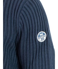NORTH SAILS N|S Pull à col roulé côtelé bleu marine - Pulls pour hommes - 3