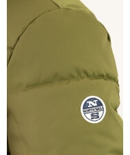 NORTH SAILS PADDED Doudoune mi-longue à capuche vert lierre - Doudounes homme - 3