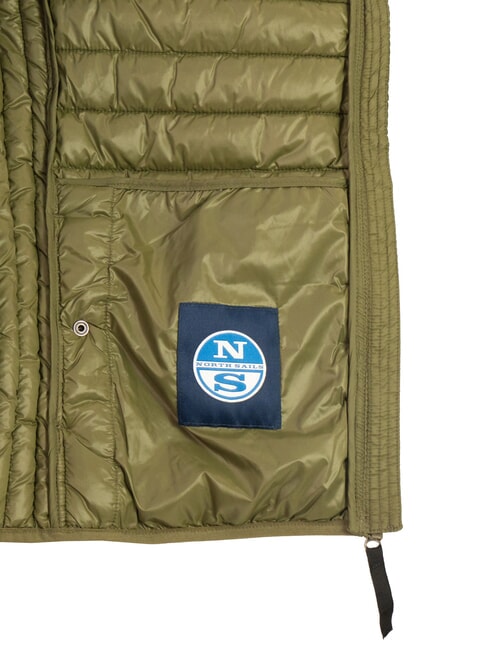 PADDED Doudoune &agrave; capuche vert lierre - Doudounes homme