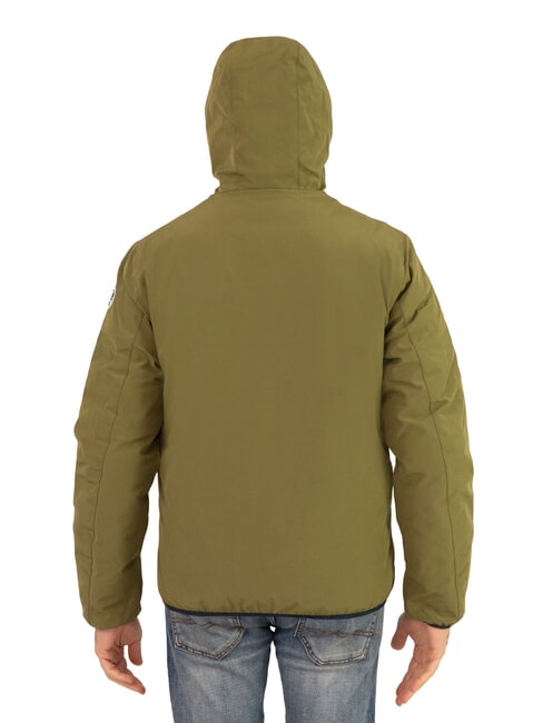 SOFTSHELL blouson aviateur à capuche vert lierre - Vestes pour hommes