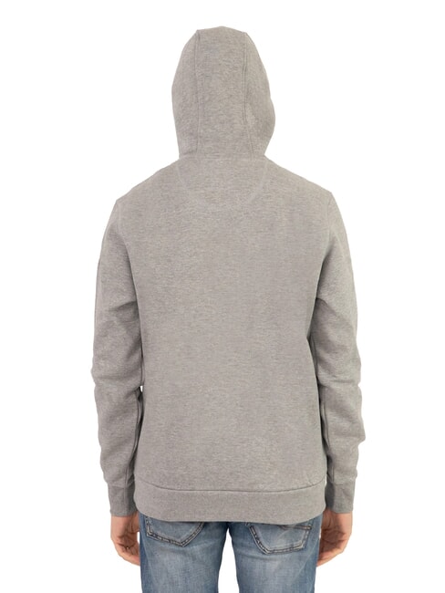LOGO Sweat à capuche avec poche mélange gris moyen - Pulls molletonnés
