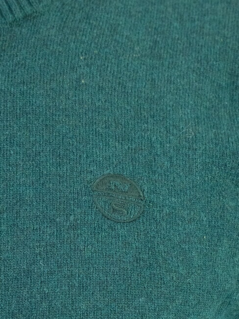 N|S pull chiné à col rond méditerranéen - Pulls pour hommes