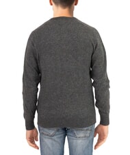 NORTH SAILS N|S Pull à col rond avec logo brodé mélange gris foncé - Pulls pour hommes - 2