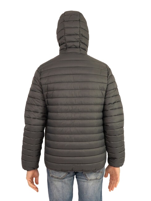 PADDED Doudoune &agrave; capuche asphalte - Doudounes homme