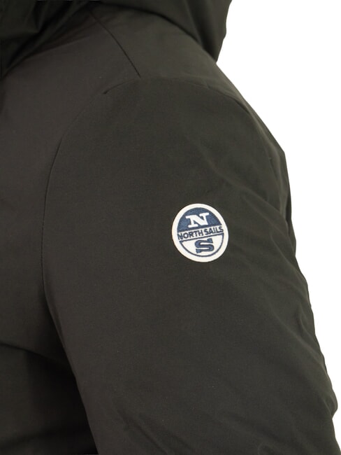 LIGHT SOFT Veste longue à capuche noir - Vestes pour hommes