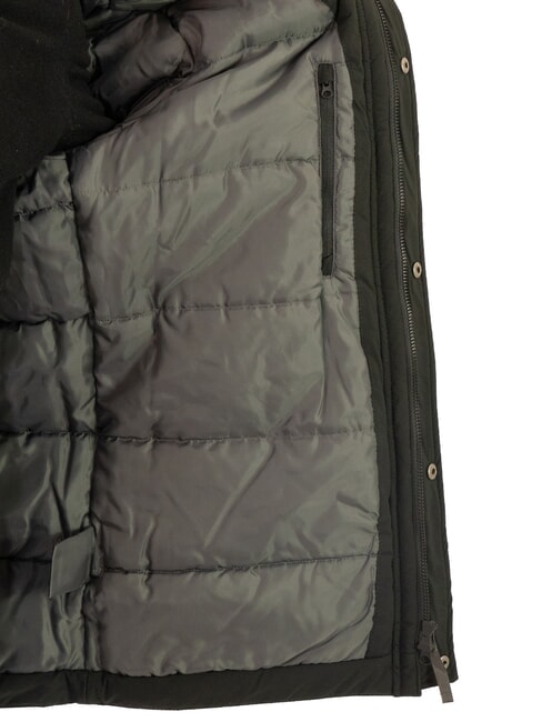 LIGHT SOFT Veste longue à capuche noir - Vestes pour hommes