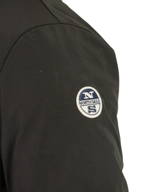 SOFTSHELL blouson aviateur à capuche noir - Vestes pour hommes