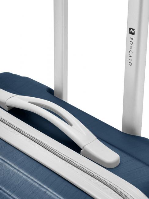 FLIGHT Chariot &agrave; bagages &agrave; main blu navy - Valises cabine